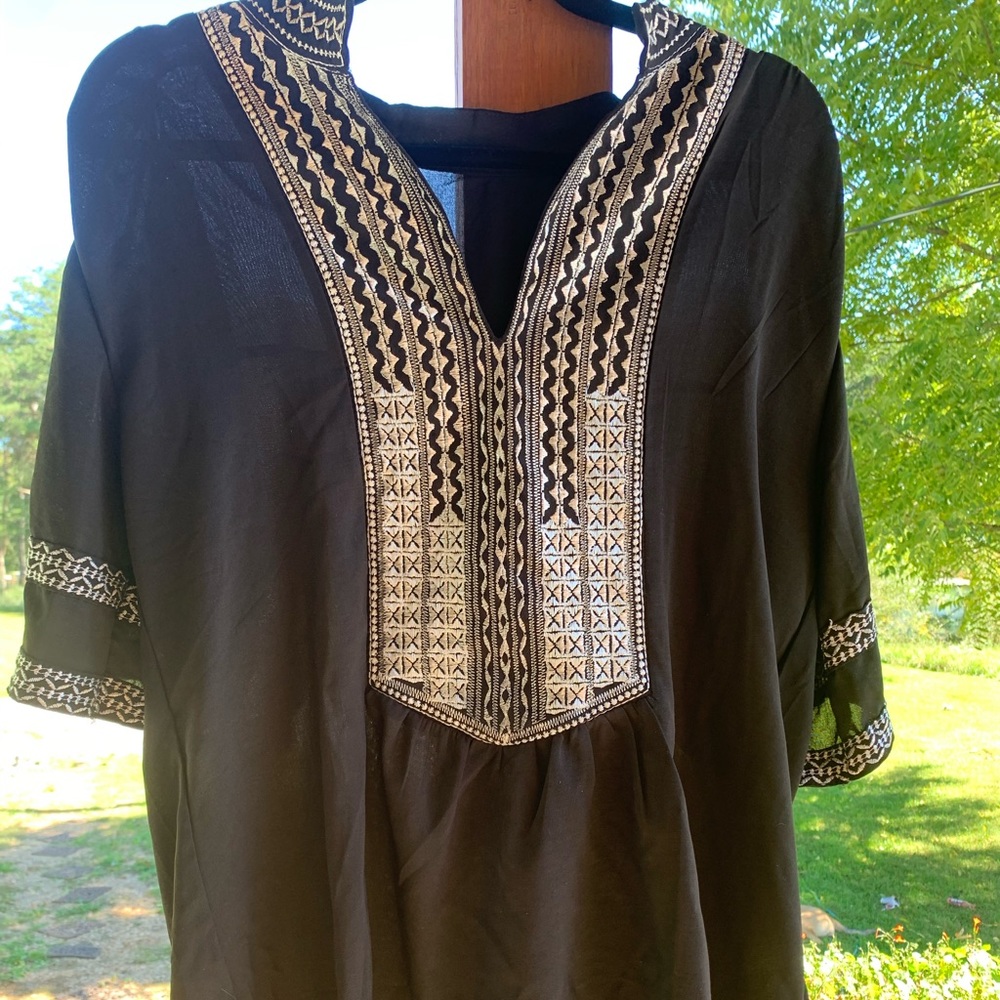 Boho tribal blouse